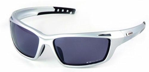 Occhiale Sole Scooter Moto Custom Argento