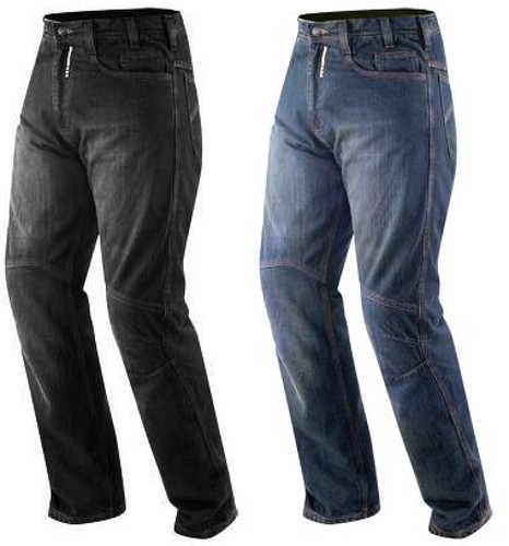 Abbigliamento Moto e Accessori - Jeans Moto Pantaloni Protecioni Omologate  CE Ginocchia Rinforzi Fianchi