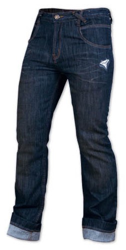 Jeans Casual Moto Scooter Custom Classico 5 Tasche No Protezioni 