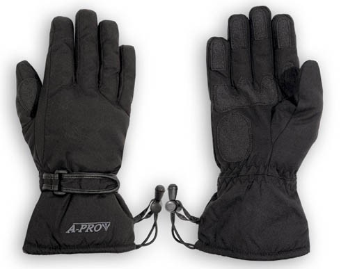 Guanto Scooter Cordura Imbottito Invernale Moto Scooter Tessuto Pile Morbido