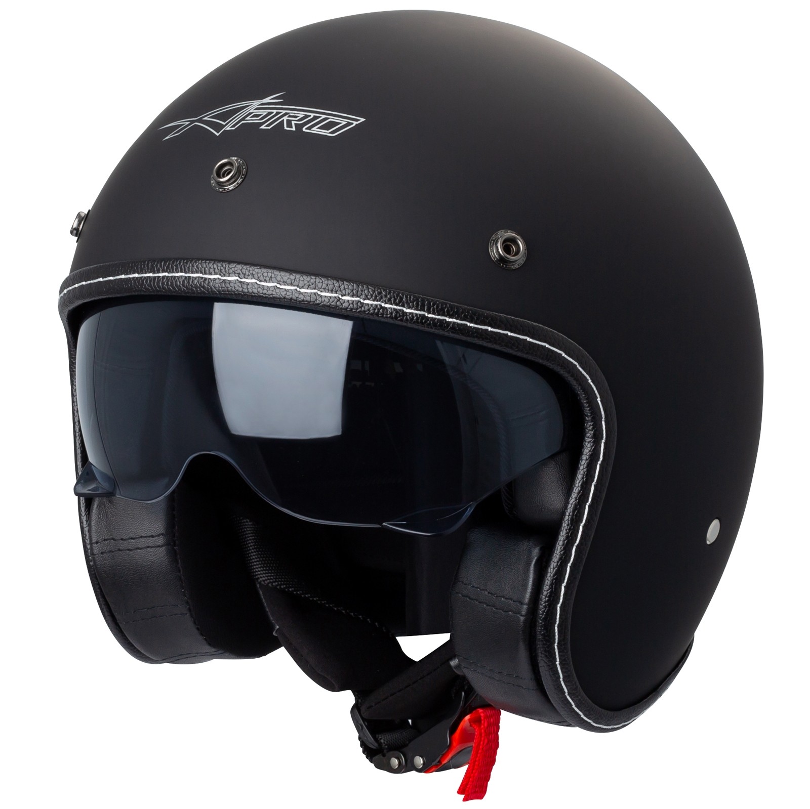 BOSTON_Casco_Helmet_Moto_Motorcycle_black_A-Pro