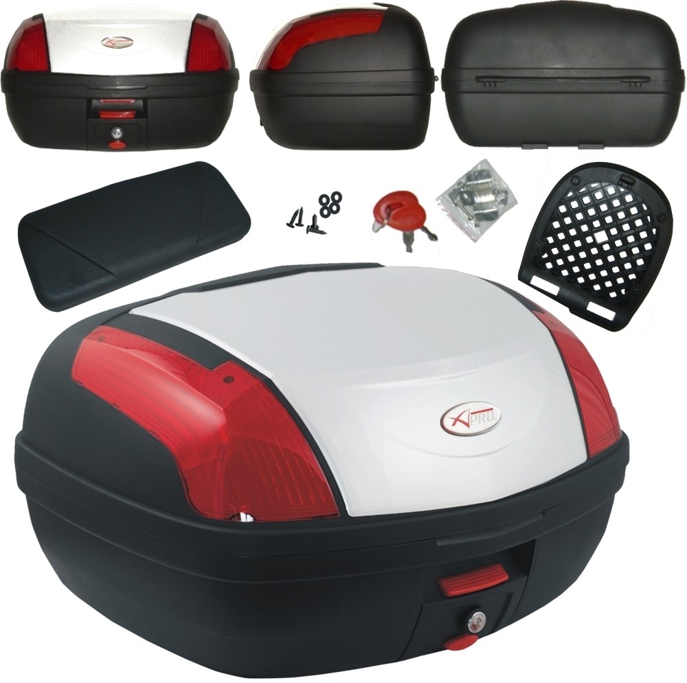 Orleans_White_Nero_Bauletto_TopCase_Moto_Motorcycle_kit