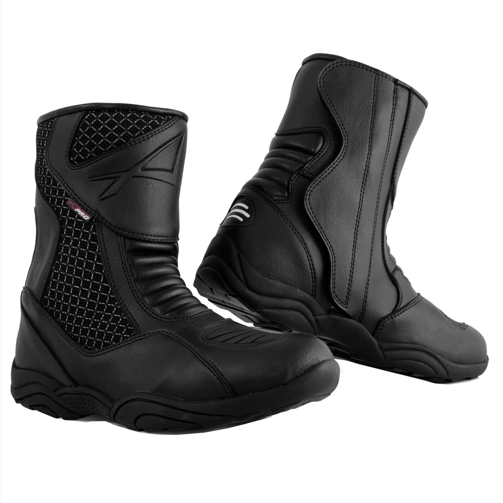 Abbigliamento Moto e Accessori Stivaletto Moto Basso Impermeabile Stivali Sport Touring Calzature Turismo