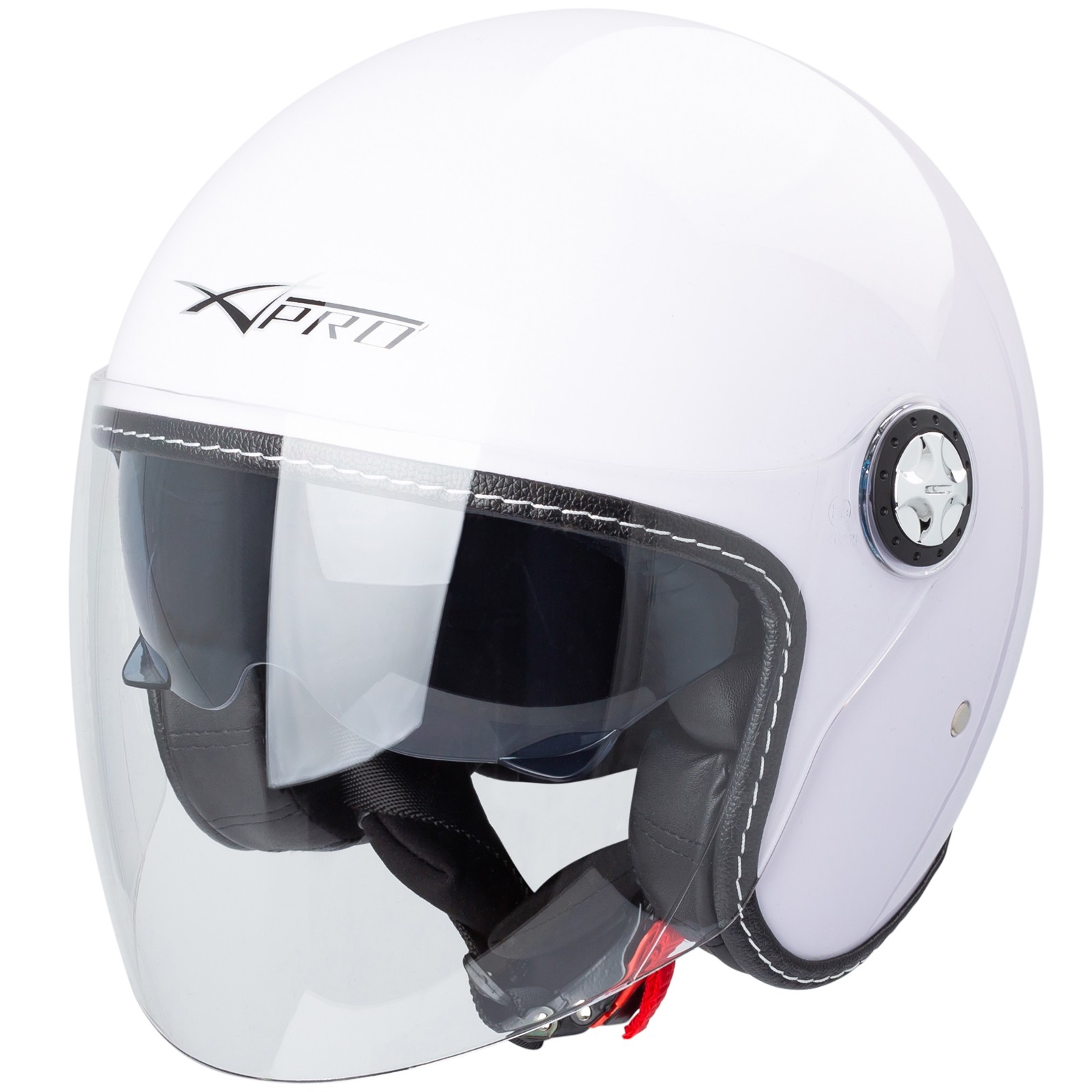 Guanto Sportivo Moto Touring Pelle Enduro Motard Motociclismo Bianco//Blu L