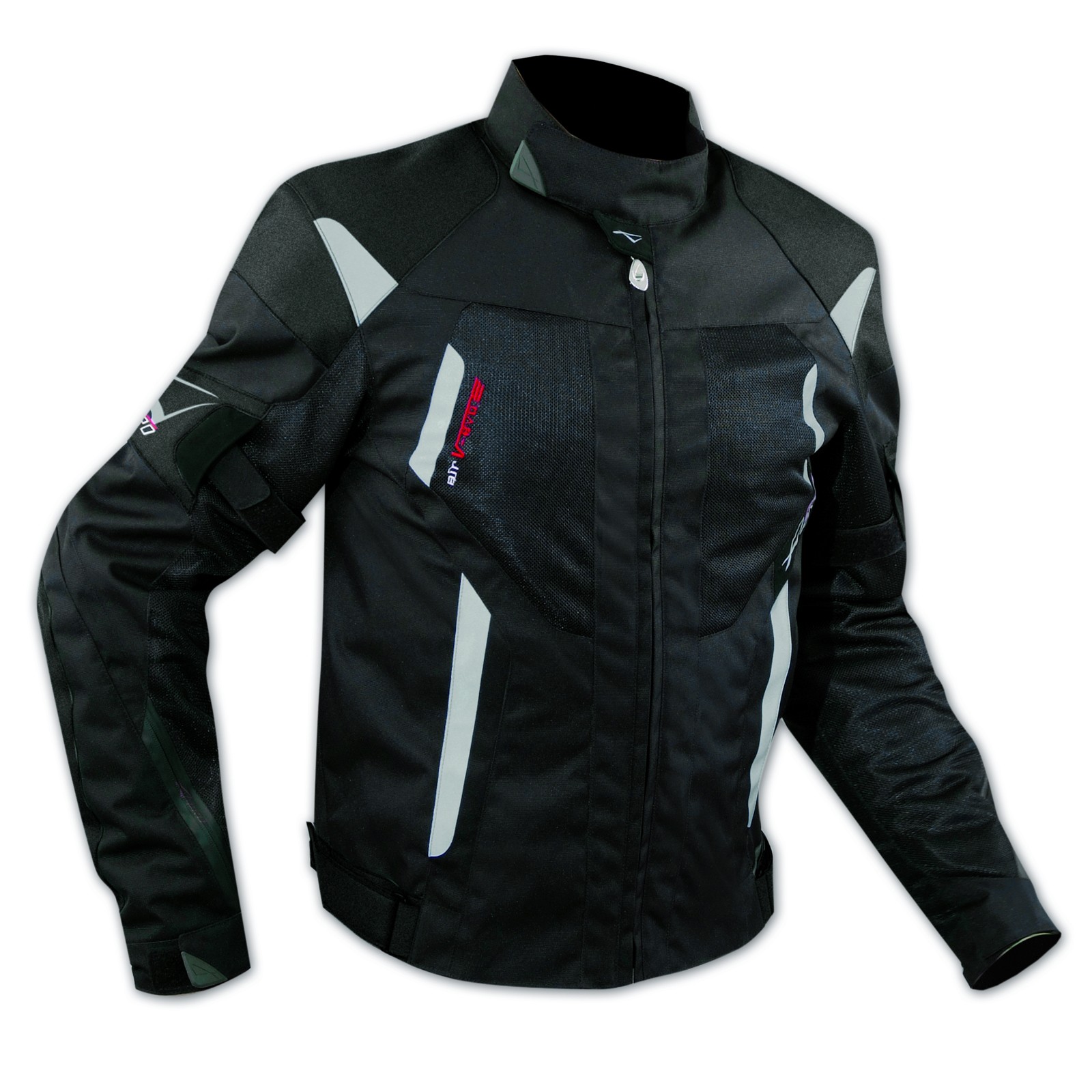 Giacca Moto Tessuto Cordura Mesh Rete Traforata Protezioni CE Omologate Nero