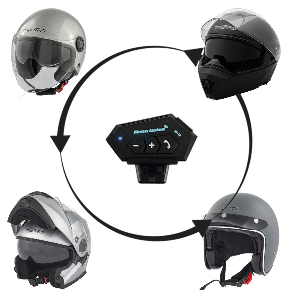 A-Pro Moto auricolare cuffia casco scooter bluetooth