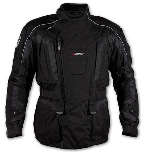 Giacca 3 Strati Moto Impermeabile Sfoderabile Tessuto Cordura Protezioni CE