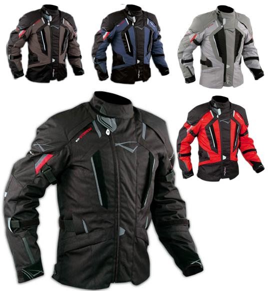 Giacca moto cordura con protezioni clearance