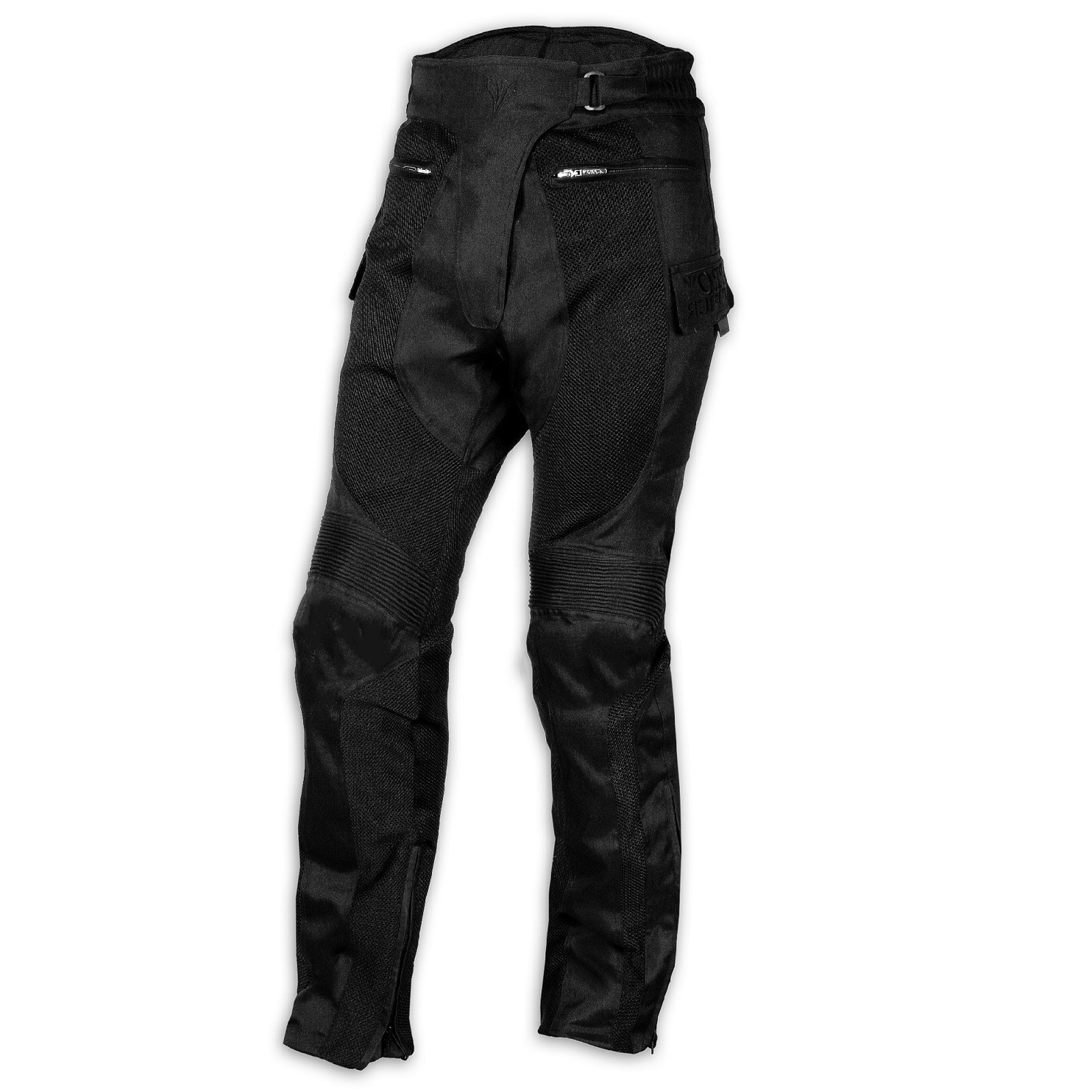 Abbigliamento Moto e Accessori - Pantaloni Moto Jeans Mesh Tessuto Cordura  Traforato Estivo Protezioni CE
