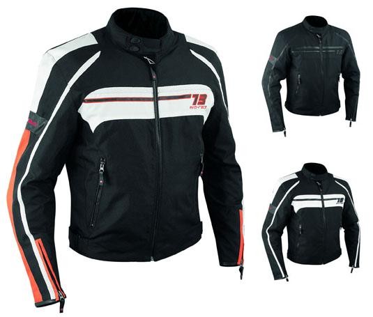Giacca Moto Sport Custom Impermeabile Sfoderabile Tessuto Cordura Inserti Pelle