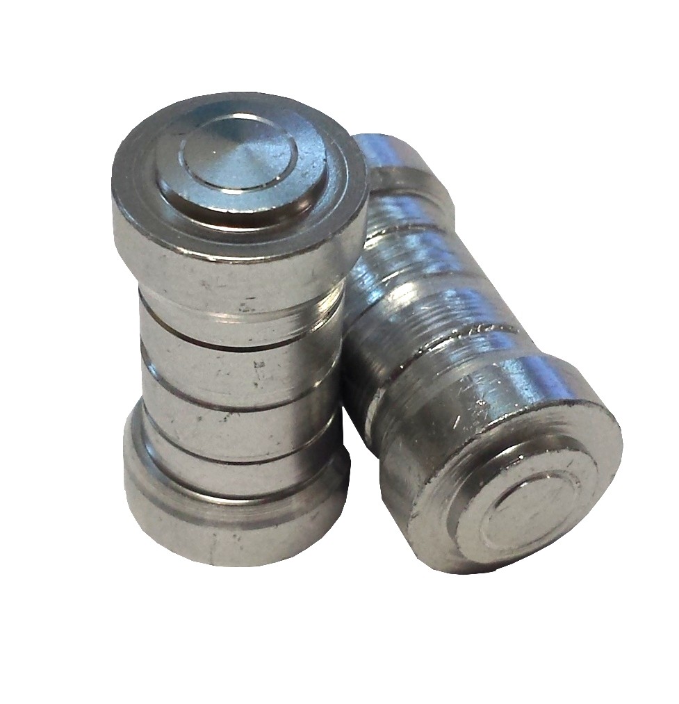 Tappi Valvole Pneumatici Tappini Coprivalvole Auto Moto Scooter Custom Cromo