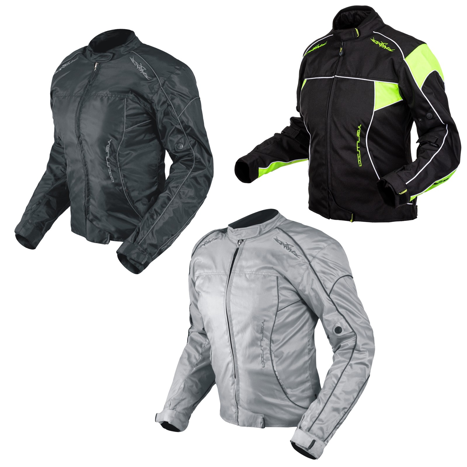 Giacca Lady Moto Donna Tessuto Protezioni CE Termico Sfoderabile Scooter