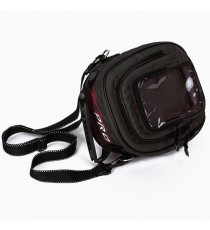 Borsa Porta Attrezzi Oggetti Tessuto Magnetica Serbatoio Moto Touring Nero