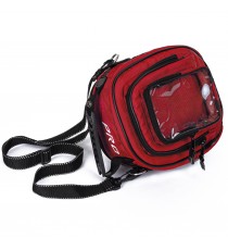 Borsa PortaAttrezzi Oggetti Tessuto Magnetica Serbatoio Moto Touring Rosso