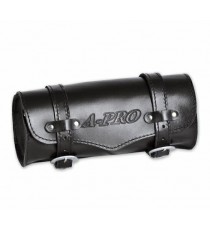 Borsa Moto Custom Barilotto Porta Attrezzi Chopper Nero