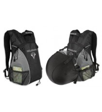 Zaino Moto Zainetto Portacasco Custom Quad Off Road Sccoter Enduro Bici Nero