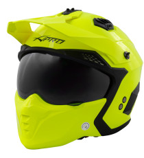 ALIEN Crossover Jet Helmet Convertible Fluo