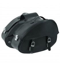 Borse Moto Borsoni Laterali Bisacce Rigide Universali Fissaggio Sella Nero