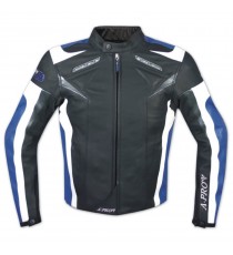 Arrow-A-Pro-Giacca-Jacket-Blue-Blu-Pelle-Leather-Sonic-Moto
