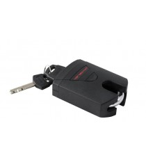 Lucchetto Bloccadisco Acciaio Antifurto 10 mm Moto Scoter Nero