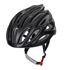 Casco Bici Mountain MTB Strada Bicicletta Corsa Ciclismo  Regolabile Nero Opaco