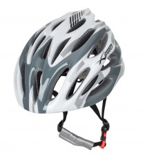 Casco Bici Corsa Mountain Bicicletta MTB Ciclismo Leggero Regolabile Nero Bianco