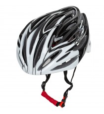 Casco Bici Mountain MTB Strada Corsa Ciclismo Bicicletta Regolabile Nero Bianco