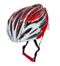 Casco Bici Mountain Uomo Strada MTB Ciclismo Corsa Bicicletta Leggero Rosso