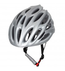Casco Bici Strada MTB Mountain Bicicletta Ciclismo Leggero Regolabile Argento