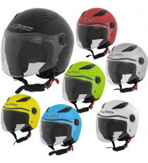 BIKESTAR - Polycarbonate jet helmet specific designed for children