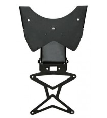 Porta Targa Inclinazione Regolabile Universale Moto Nero