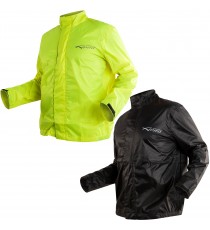 Giacca Tuta Moto Antipioggia Impermeabile Antiacqua Antivento Alta Visibilità