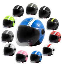 A pro medley jet moto scooter helmet all colors 