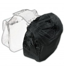 Copri Borsa Moto Impermeabile Anti Pioggia Acqua Cover Telo Tessuto Nero