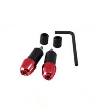 Contrappesi Moto Universali Scooter Manubrio Stabilizzatori Bilancieri Rosso