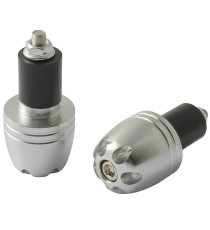 Contrappesi Manubrio Moto Scooter Stabilizzatori Accessori Universali Cromo