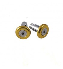 Contrappesi Manubrio Moto Scooter Stabilizzatori Universali Cross Oro