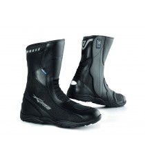 Stivale Pelle Cuoio Moto Touring Sport Membrana Traspirante Impermeabile 