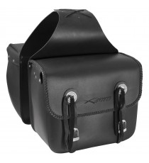 Borse Laterale Rigida Sotto Sella Custom Borsoni Saddle bag Nero
