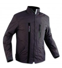 Giacca Moto Scooter City Protezioni CE Sfoderabile Giubbino Impermeabile Marrone