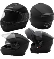 ENERGY Modular Helmet Matt Black A-PRO