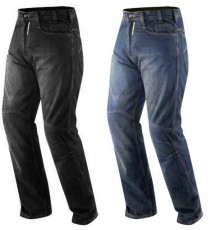 Jeans Moto Pantaloni Protecioni Omologate CE Ginocchia Rinforzi Fianchi 