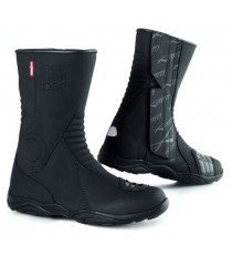 Stivale Scarpa Calzatura Pelle Cuoio Moto Turismo Maxi Scooter  Impermeabile  