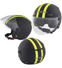 Casco Jet Fever A-Pro Moto Italia Sonicmotoshop Composizione