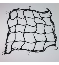 Rete Fermabagagli Elastica Moto Ragno Portapacchi Universale Scooter Nero