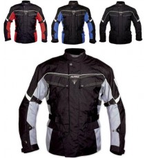 Touring Giacca Moto Scooter Impermeabile Protezioni CE Imbottitura Removibile