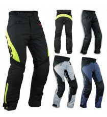 Pantaloni Donna Lady Impermeabile Moto Imbottitura Termica Estraibile 