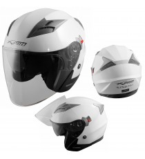 Kinetic-Helmet-Casco-Motorcycle-Bianco-White-A-Pro-Sonic-Moto-Set
