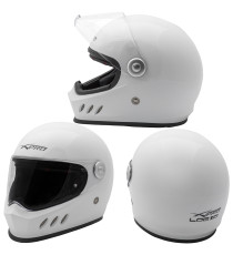 LOGIC Full Face Helmet Casco Integrale SonicMoto Bianco