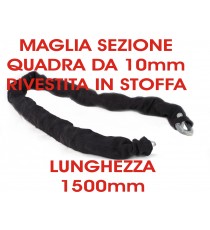 Catena Acciaio 1,5 mt diametro 10 mm Moto Bici Scooter